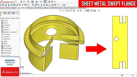 solidworks sheet metal flange